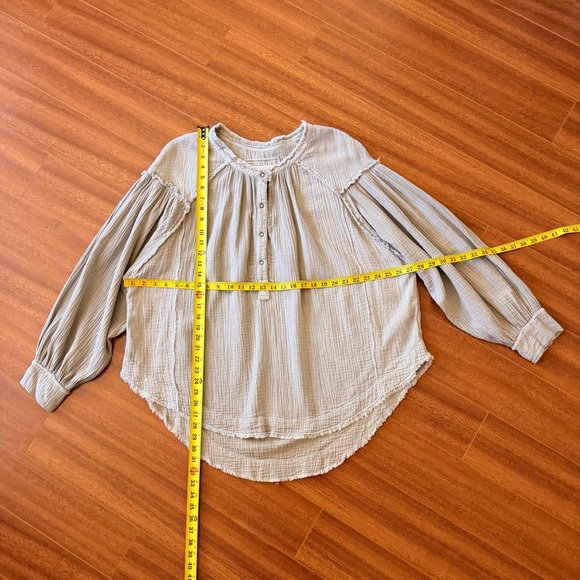 Free People We The Free Beach Day Cotton Pullover - Size XL - Picture 3 of 12